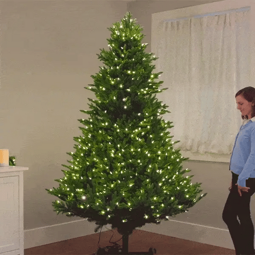 🎄 2025 EasySet™ Smart Retractable Christmas Tree with Remote |✨ One-Touch Automatic Height Adjustment | #1 Best Seller 2025 ✨