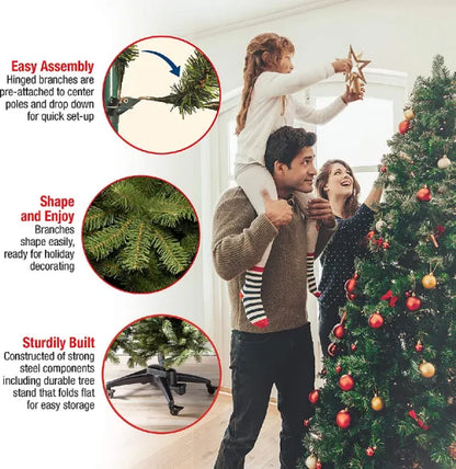 🎄 2025 EasySet™ Smart Retractable Christmas Tree with Remote |✨ One-Touch Automatic Height Adjustment | #1 Best Seller 2025 ✨